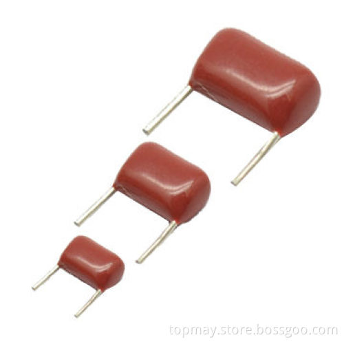Metalized Polyester Film Capacitor, Suitable for Low-pulse Circuits and Noise Suppression